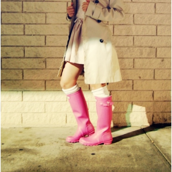 Hunter women Pink Woman’s  size 6 Men’s Size 5 - Picture 8 of 8